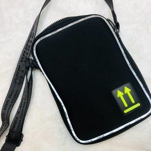 Off-White Black Bonded Jersey Bag